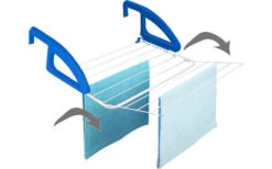 Metaltex Bries Heizungs- Und Balkonwäschetrockner Schwarz -Campingprodukte Geschäft 352244 2435093