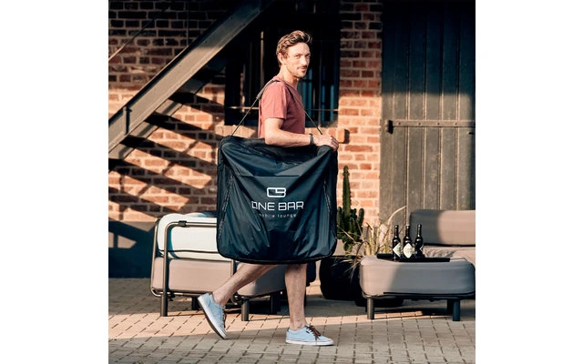 One Bar Element 3 Aufblasbarer Hocker Black 5 One Bar Element 3 Aufblasbarer Hocker Black – Bild 3