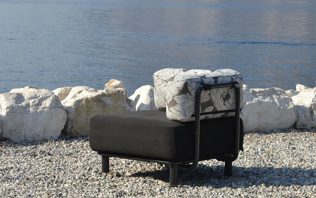 One Bar Element 1 Aufblasbarer Sessel / Sitzelement Dark Grey / Blue 7 One Bar Element 1 Aufblasbarer Sessel / Sitzelement Dark Grey / Blue – Bild 5