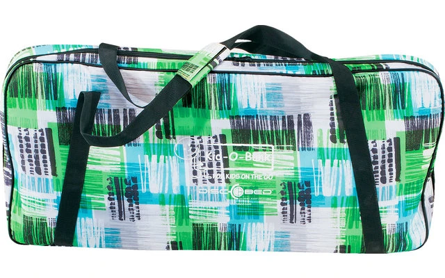 Kid-O-Bed Blockpattern Kinder Feldbett 156,5 X 70 Cm 4 Kid-O-Bed Blockpattern Kinder Feldbett 156,5 X 70 Cm – Bild 2