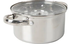 Bo-Camp Royal Edelstahl Kochtopf Set 3-tlg. -Campingprodukte Geschäft 394672 2880152