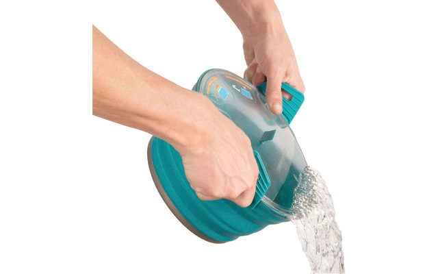 Sea To Summit X Pot Faltbarer Topf 2,8 Liter Türkis 8 Sea To Summit X Pot Faltbarer Topf 2,8 Liter Türkis – Bild 6