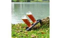 Silwy® Magnet-Kunststoffgläser Bier Inkl. Metallische Gel-Untersetzer 6 Stück (500 Ml) -Campingprodukte Geschäft 435189 3101217