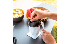 Silwy® Magnet-Coffeecup Tasse Mit Deckel Inkl. Metall Nano Gel Pad (300 Ml) -Campingprodukte Geschäft 435243 3100839