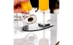 Silwy® Metall Nano Gel Platzset Leder-Look 20 Cm Blau -Campingprodukte Geschäft 435600 3104145