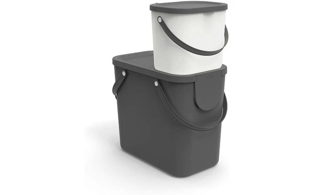 Rotho Albula Recycling Müllsystem 6 Liter Horizon Blue 7 Rotho Albula Recycling Müllsystem 6 Liter Horizon Blue – Bild 5