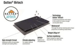 Outwell Hayward Lake 4ATC Tunnelzelt -Campingprodukte Geschäft 487850 3587299