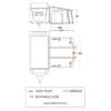 Vango Tuscany Air 400 Elements ProShield Wohnwagenvorzelt -Campingprodukte Geschäft 488871 3421895