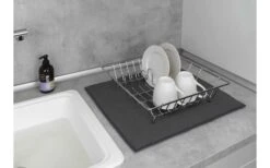 Wenko Mikrofaser Abtropfmatte Miko Grau -Campingprodukte Geschäft 492443 3504803 1