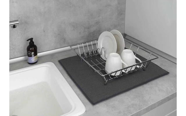 Wenko Mikrofaser Abtropfmatte Miko Blau 9 Wenko Mikrofaser Abtropfmatte Miko Blau – Bild 7