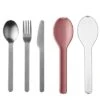 Mepal Ellipse Edelstahl Besteck Set Inkl. Schutzhülle 3-tlg. Nordic Pink -Campingprodukte Geschäft 501167 3440589