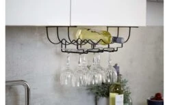 Wenko Schrankeinsatz Flaschen- Und Gläserhalter Für 6 Gläser Und 4 Flaschen -Campingprodukte Geschäft 517544 3503762