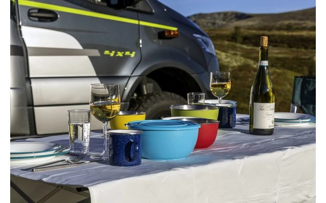 Origin Outdoors Emaille Tasse 360 Ml Grün 4 Origin Outdoors Emaille Tasse 360 Ml Grün – Bild 2