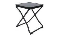 Bo-Camp Hocker Klappbar Mit Aufsatz Schwarz -Campingprodukte Geschäft 542242 3519341