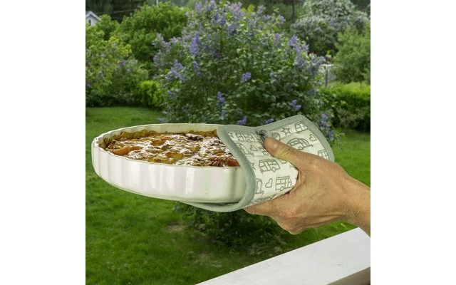 Pufz Topflappen Wohnwagen Weiß/grau 2er Pack 7 Pufz Topflappen Wohnwagen Weiß/grau 2er Pack – Bild 5