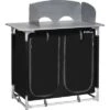 Berger Küchenbox 4 Fächer Schwarz -Campingprodukte Geschäft 56683 3928