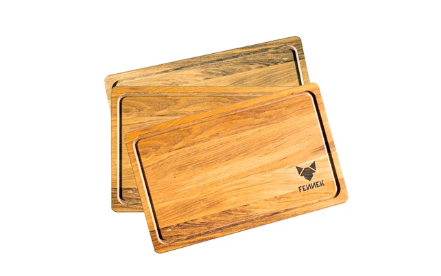 Fennek Holzschneidebrett Klein 30 X 18 X 1,5 Cm 4 Fennek Holzschneidebrett Klein 30 X 18 X 1,5 Cm – Bild 2