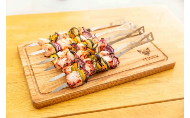 Fennek Holzschneidebrett Klein 30 X 18 X 1,5 Cm 6 Fennek Holzschneidebrett Klein 30 X 18 X 1,5 Cm – Bild 4