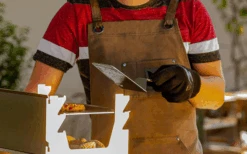 Fennek Grillschürze Gewachst Grau 15 Fennek Grillschürze Gewachst Grau -Campingprodukte Geschäft 605827 4451907