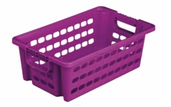 Lockweiler Basic A5 Stapelkorb Brombeer -Campingprodukte Geschäft 633079 4378887