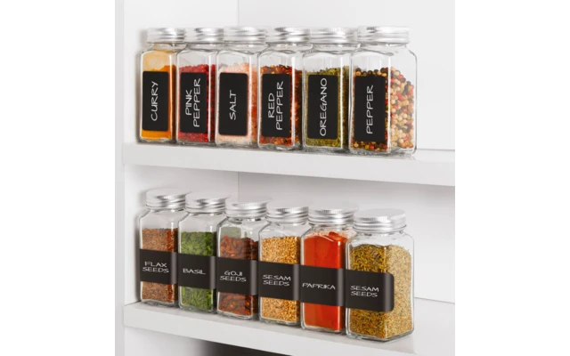 Metaltex Shake-It Gewürzstreuer Set 12 Gläser 8 Metaltex Shake-It Gewürzstreuer Set 12 Gläser – Bild 6