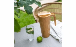 Koziol Club Pitcher Superglas Kanne Mit Deckel 1,5 Liter Nature Wood -Campingprodukte Geschäft 693194 4744886 2