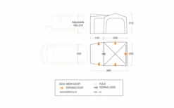 Vango Tailgate Hub Low -Campingprodukte Geschäft 703193 4852478