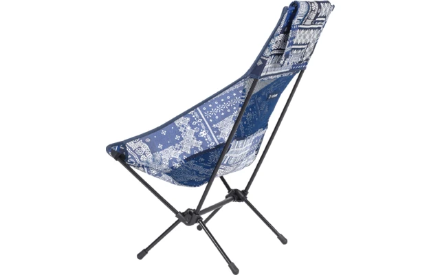 Helinox Chair Two Campingstuhl Blue Bandanna Quilt 3 Helinox Chair Two Campingstuhl Blue Bandanna Quilt