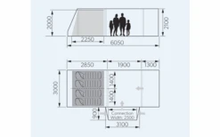 Dometic Rarotonga DA FTT 401 AIR TC LH Aufblasbares Driveaway Vorzelt 3 M Modell Links -Campingprodukte Geschäft 707879 4802012