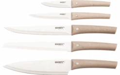 Homeys Vitt Schälmesser 9 Cm Beige/silber 6 Homeys Vitt Schälmesser 9 Cm Beige/silber -Campingprodukte Geschäft 716972 4909385