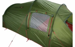 High Peak Falcon 4 LW Lightweight 4 Personen Tunnelzelt Aluminium Gestänge Olive/rot -Campingprodukte Geschäft 733379 4904138