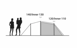 Outwell Earth 2 Doppelbeschichtetes Zelt -Campingprodukte Geschäft 790742 5217254