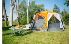 Coleman Octagon Familienzelt Für 8 Personen Orange -Campingprodukte Geschäft 823919 5325635